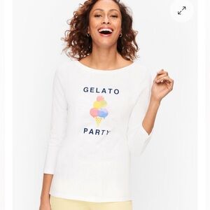 Ready for summer? White Long Sleeve Top